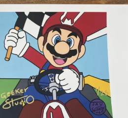Exploded Optic Mario Kart