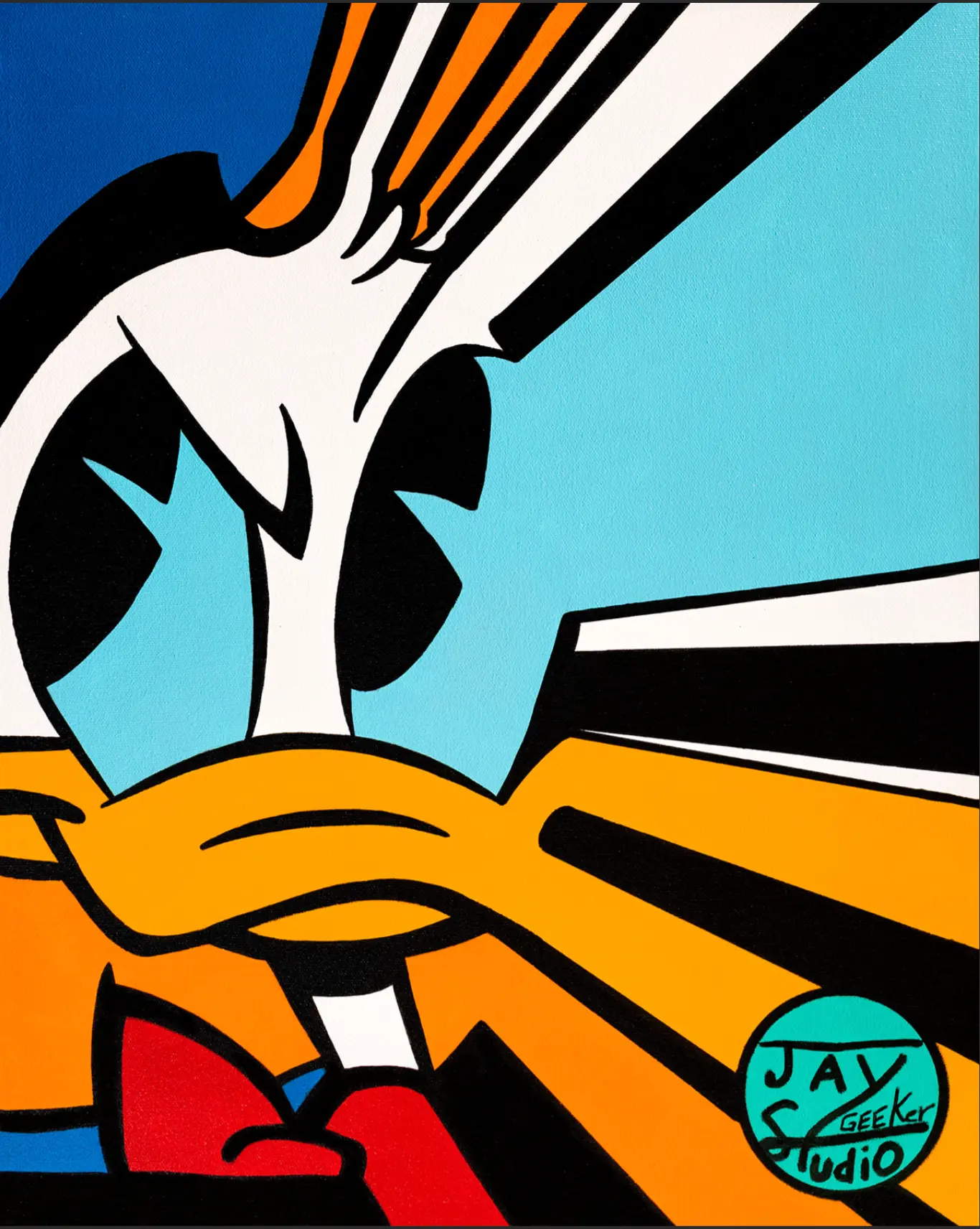 Donald Duck Exploded Optic