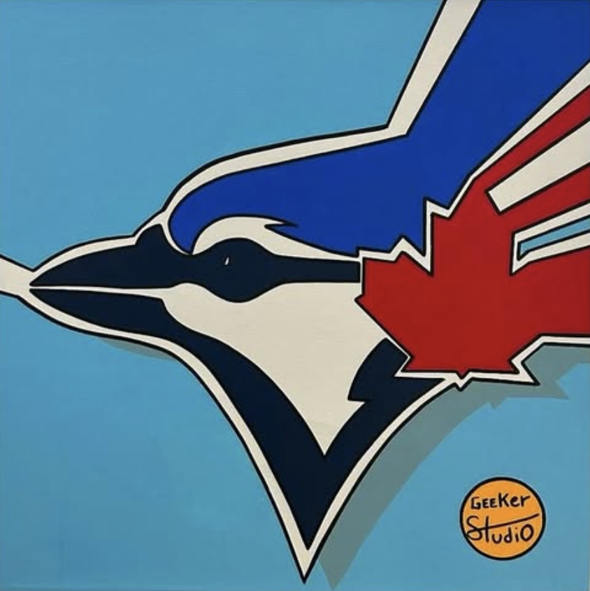 Exploded Optic Blue Jays Light Blue