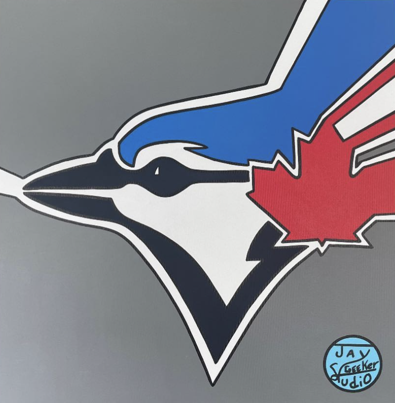 Exploded Optic Gray Blue Jays