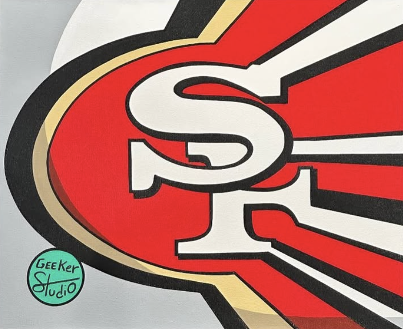 Geeker Studio 49ers pop art painting