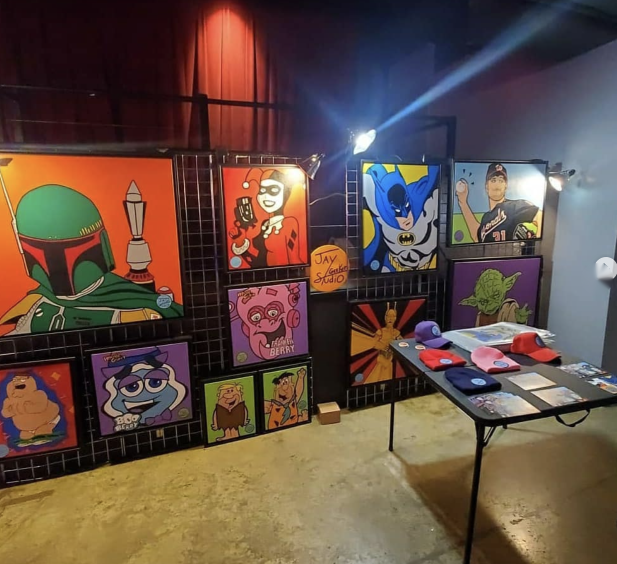 Happy Geeker Studio client 41 with their painting