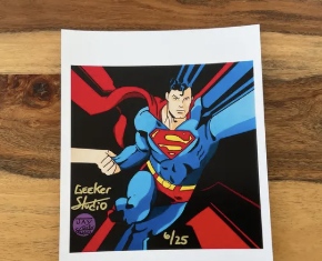 Exploded Optic Superman