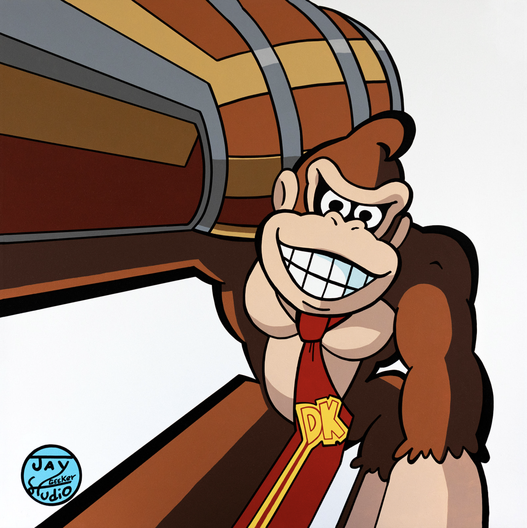 Exploded Optic Donkey Kong