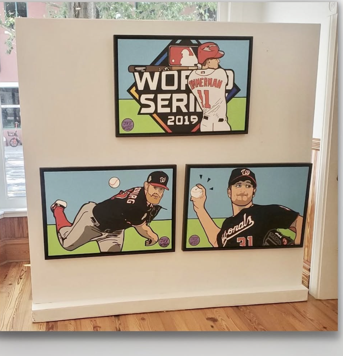 Happy Geeker Studio client 28 with their painting