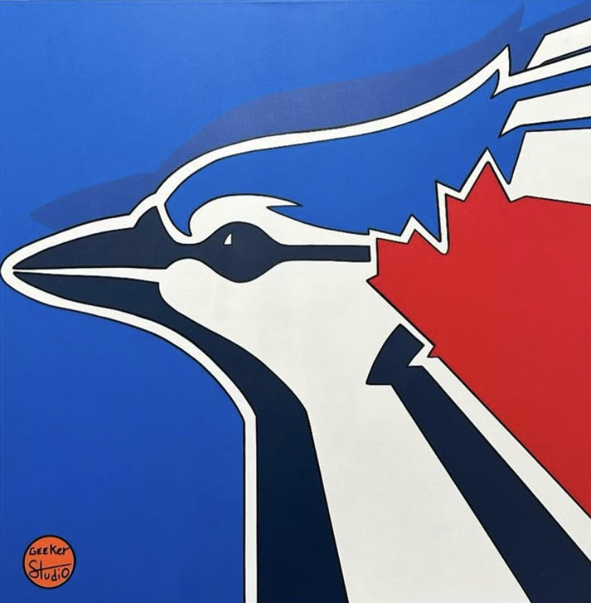 Exploded Optic Blue Jays Blue