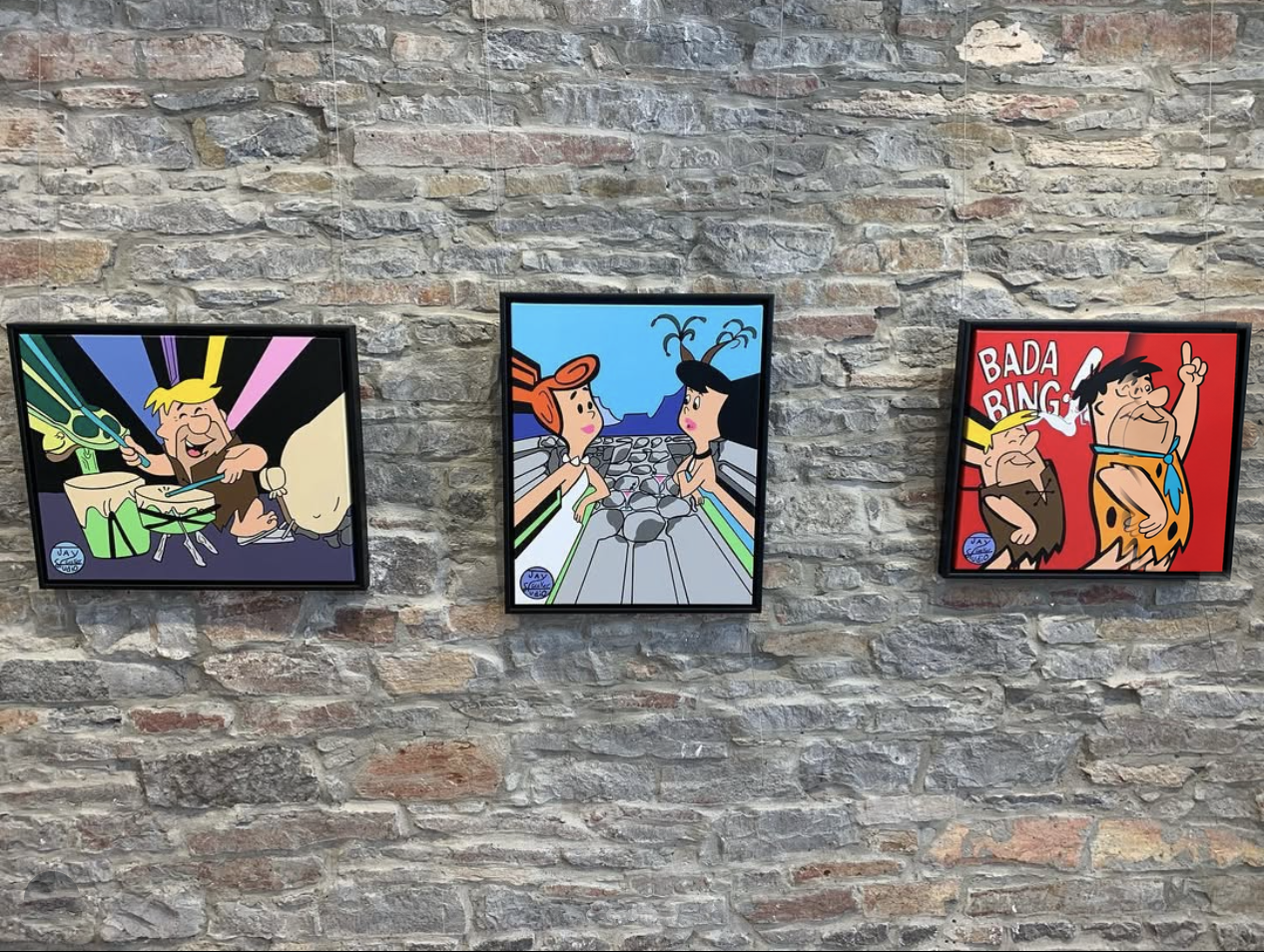 Happy Geeker Studio client 45 with their painting