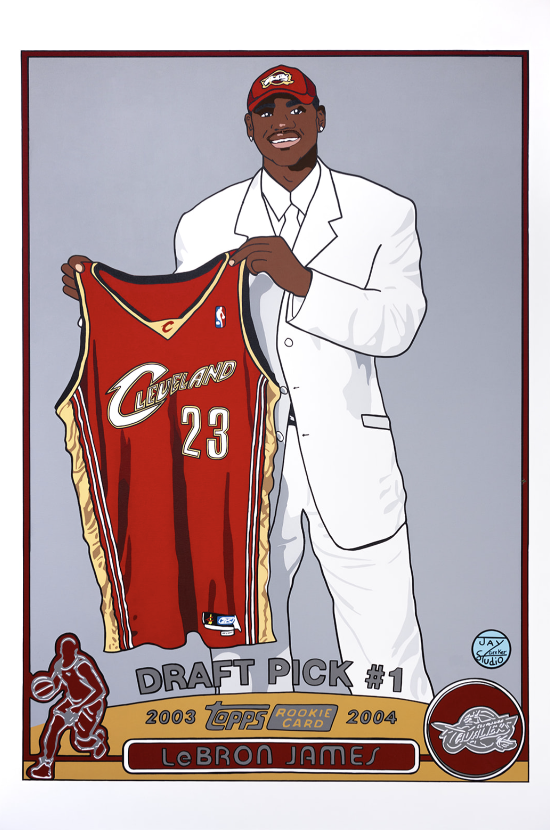 LeBron James Topps Rookie Card